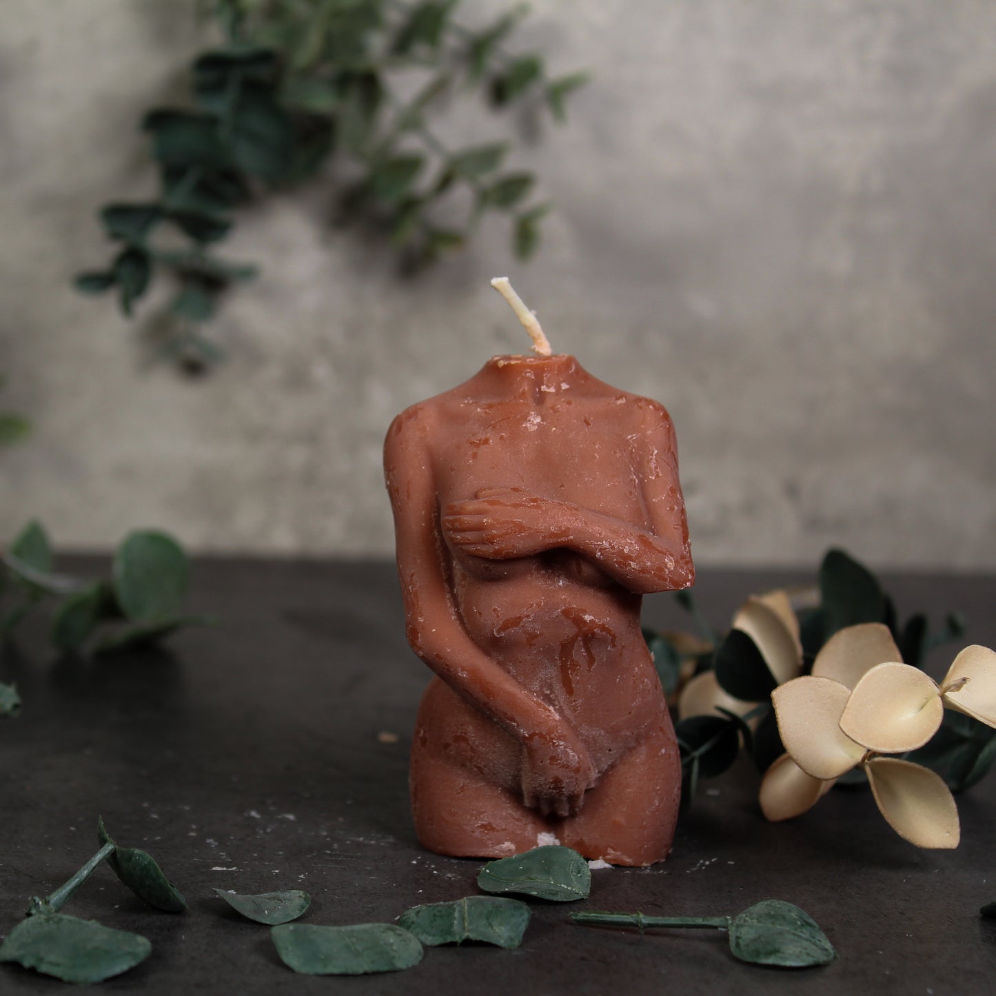 Covered Woman Candle