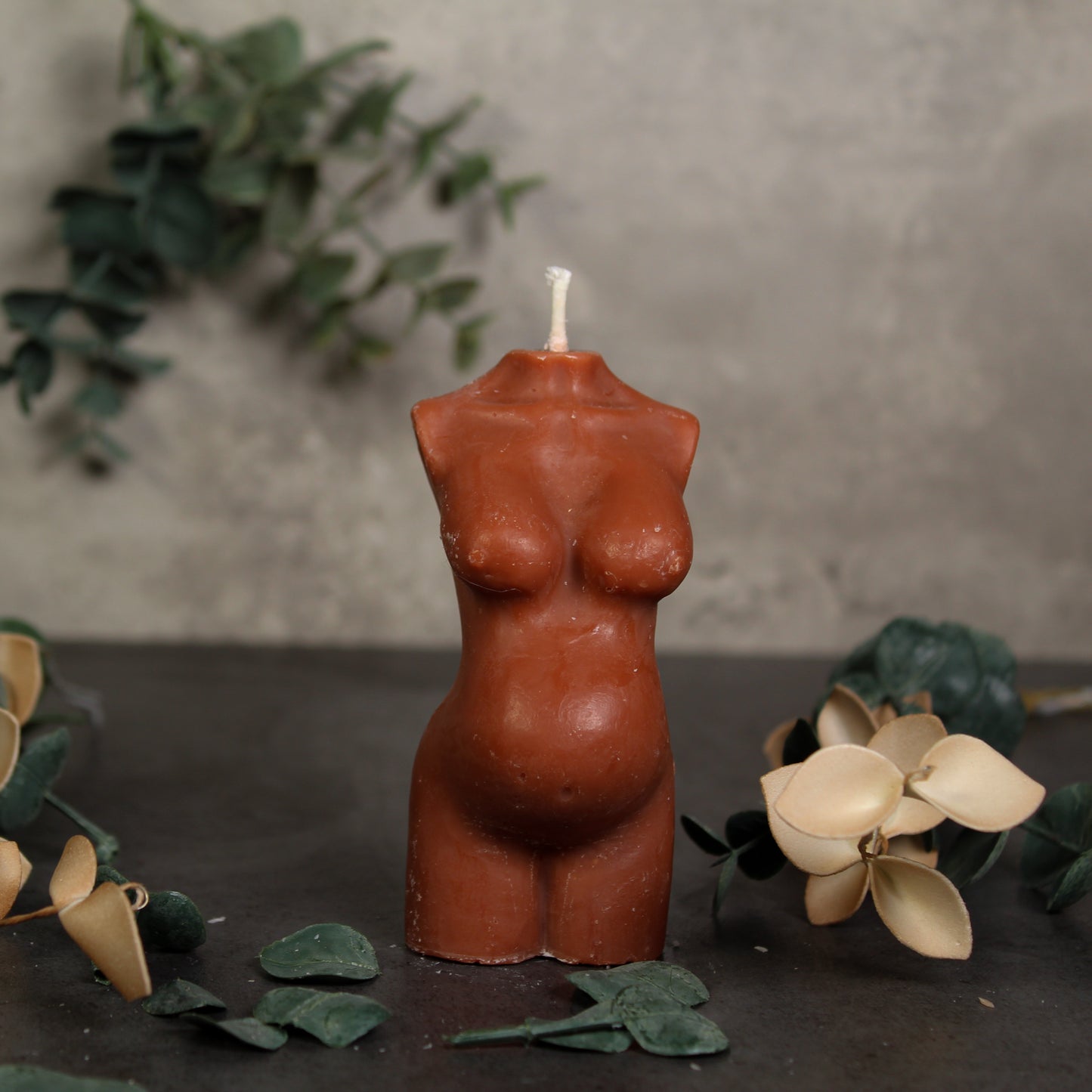 Pregnant Lady Candle