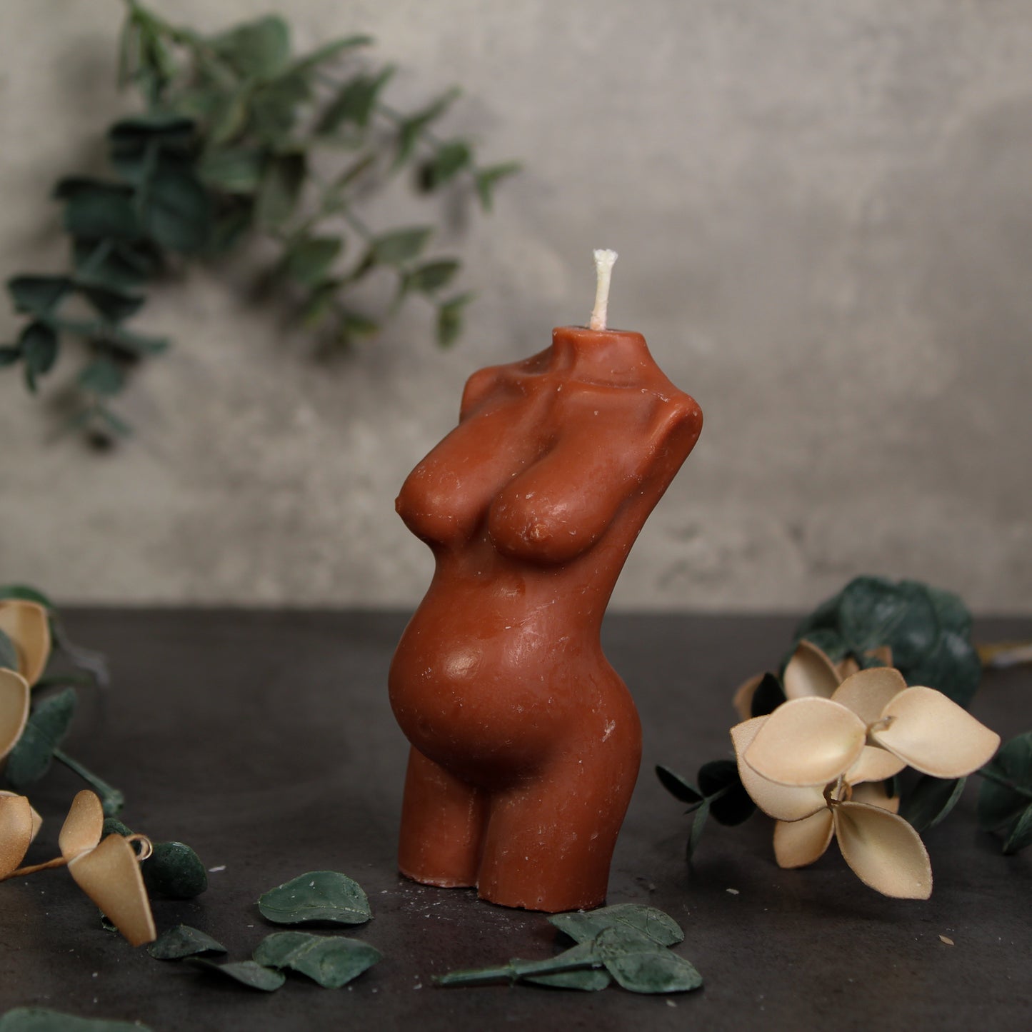 Pregnant Lady Candle
